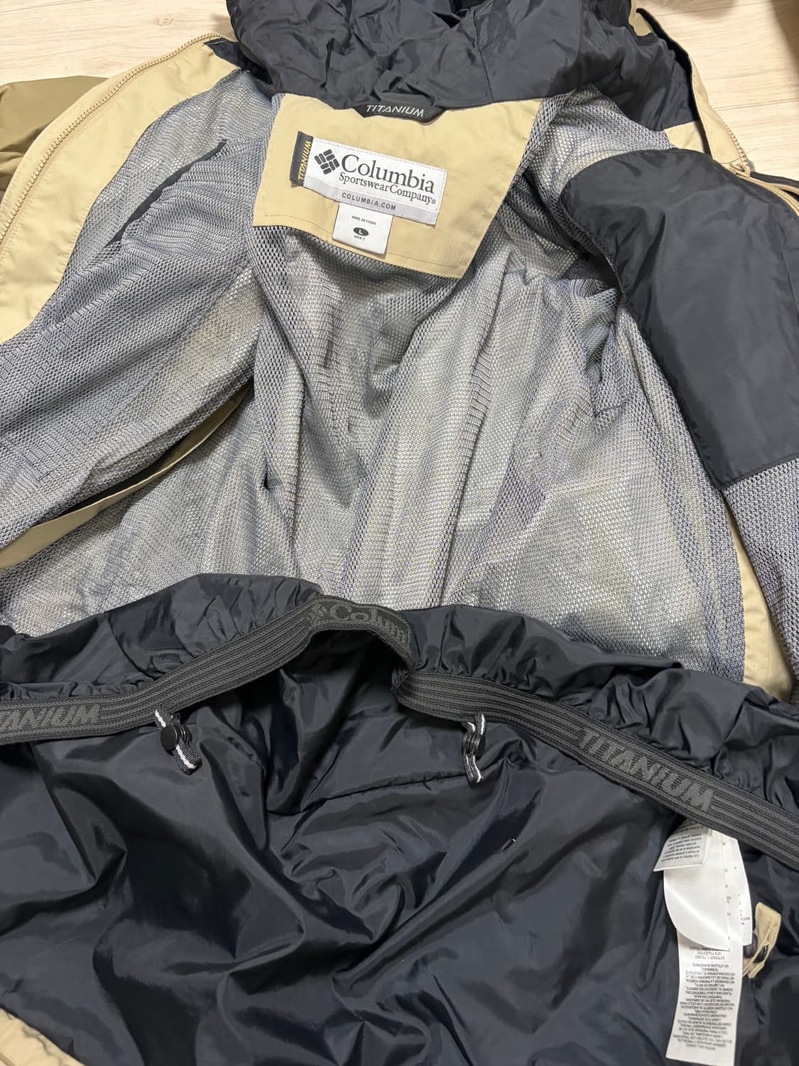 콜롬비아 옴니테크 바람막이 자켓 L 상품이미지9