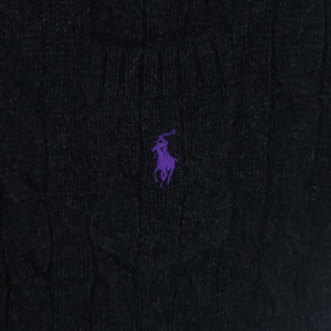 [여M]폴로랄프로렌 울캐시미어 반소매 니트[Y63-023]/레이디블루 상품이미지5