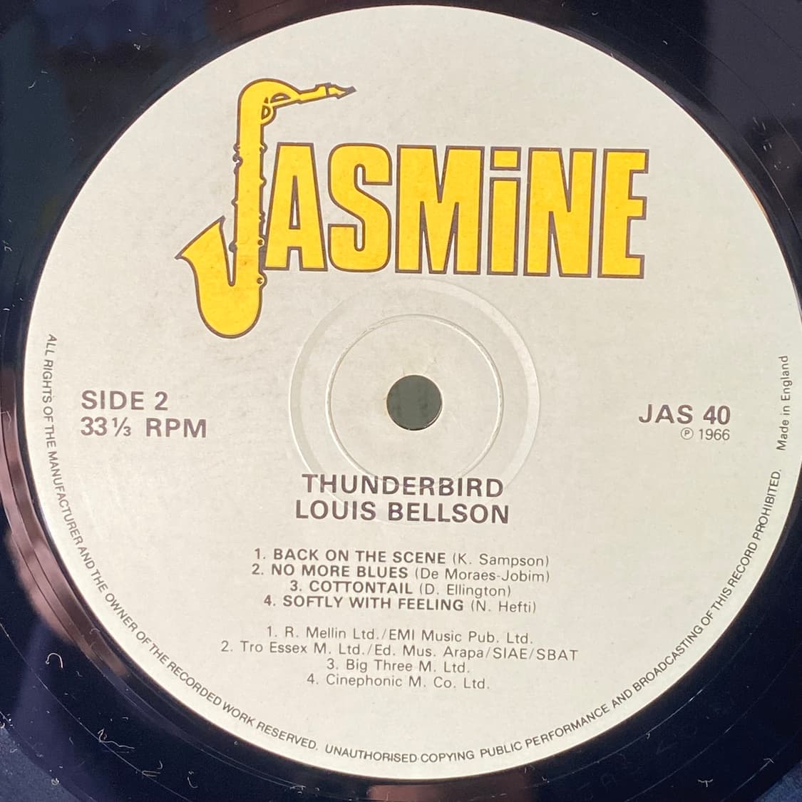 (수입중고LP-재즈) Louis Bellson -Thunderbird 상품이미지6