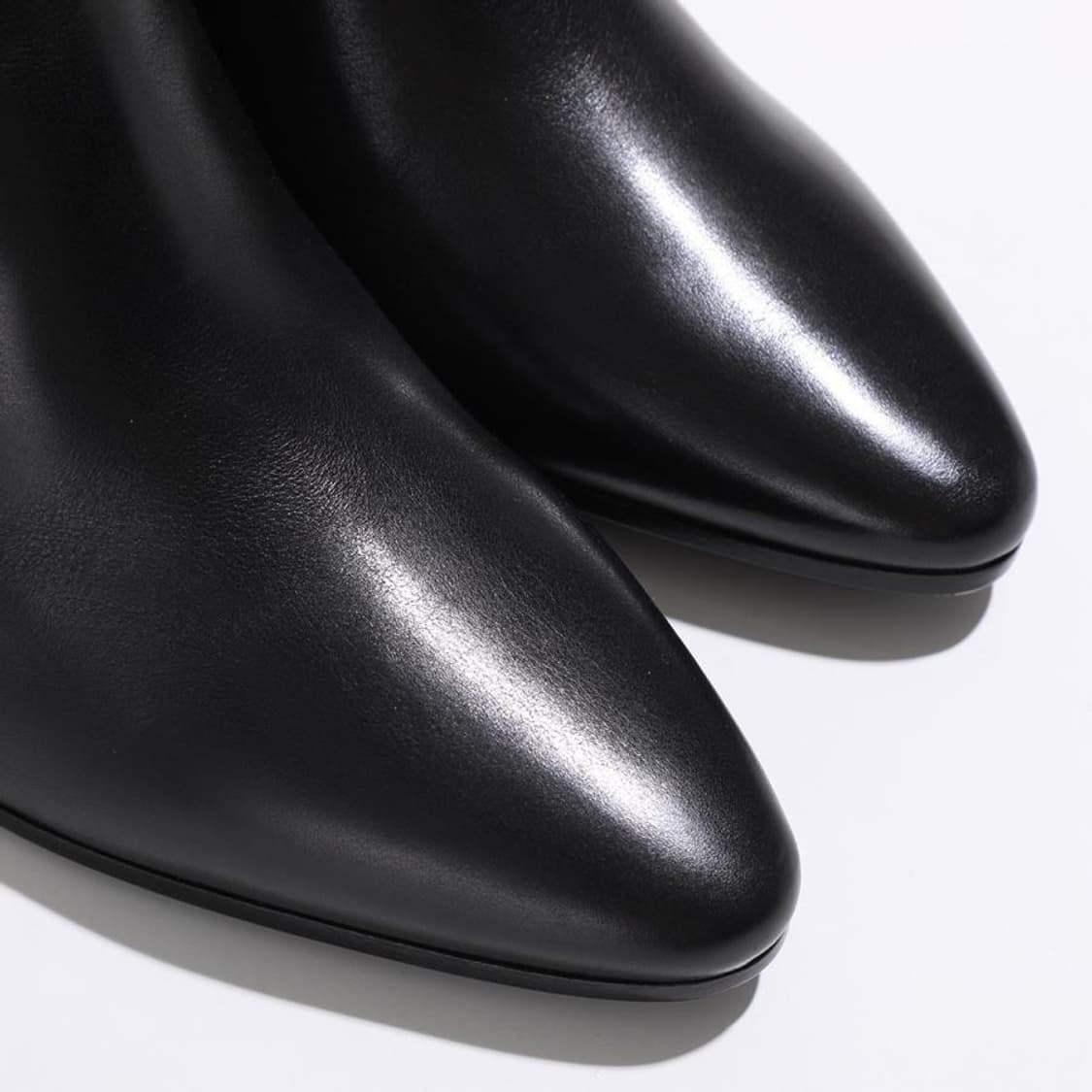 셀린느 윌턴 조드퍼 90 카프스킨 앵클 부츠 블랙 상품이미지4