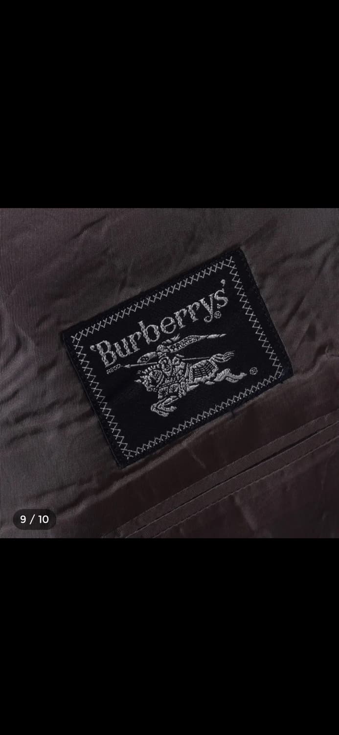 빈티지 버버리 울 더블브레스트 자켓(japan made) 상품이미지9