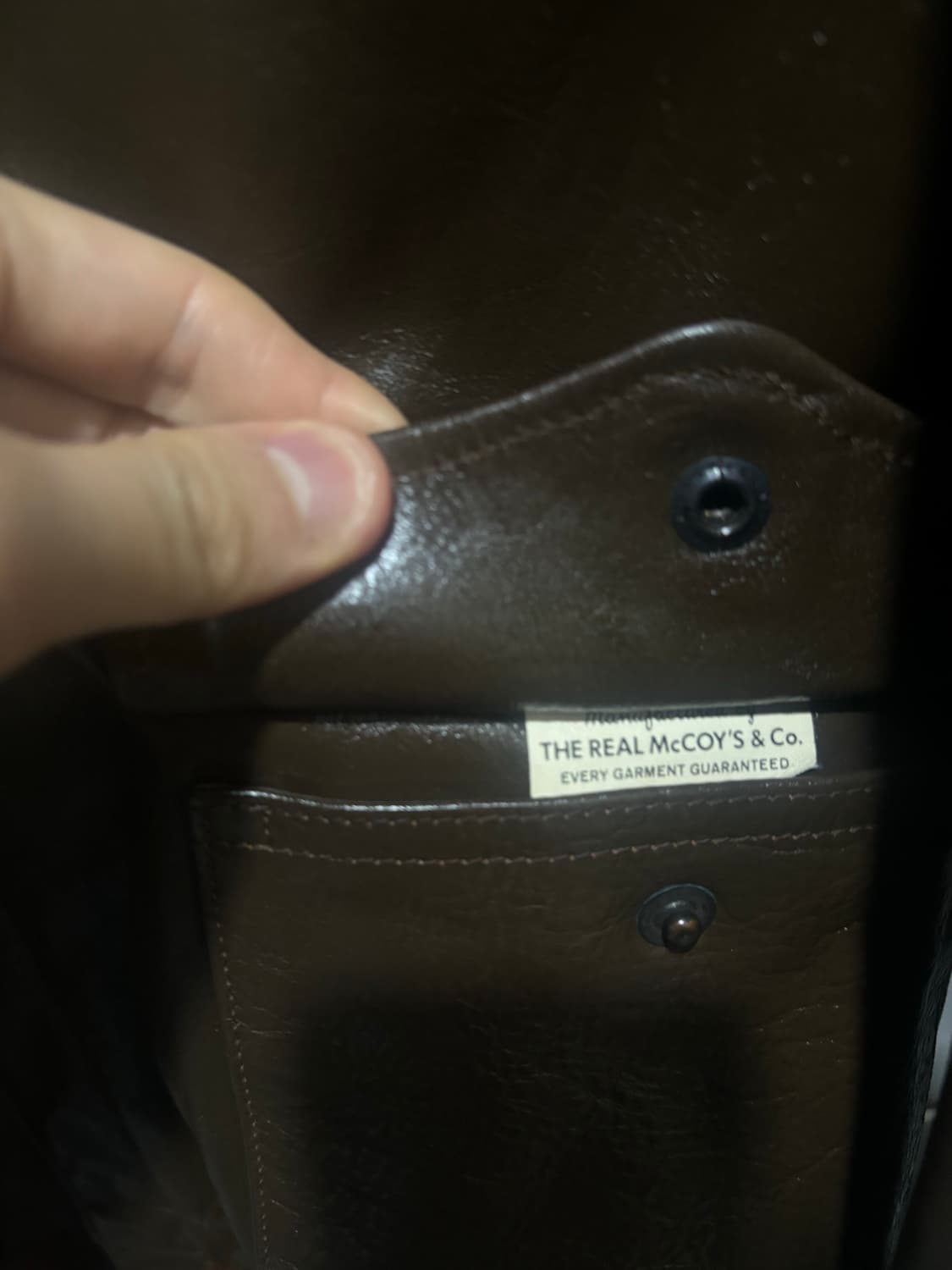 리얼 맥코이 a2 자켓 v.hilts 40 사이즈 상품이미지4
