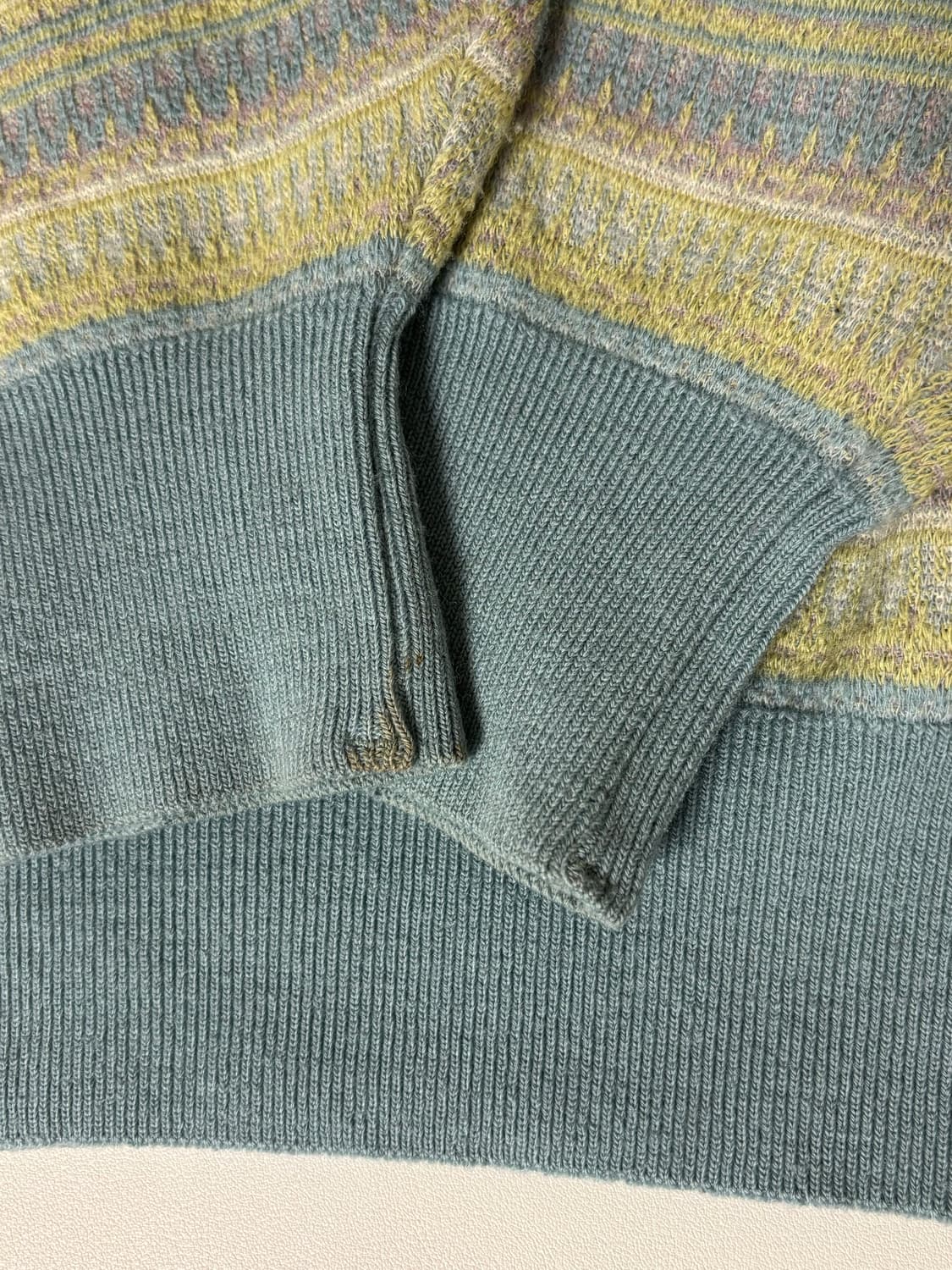 울 100 오묘 빈티지 니트 상품이미지3