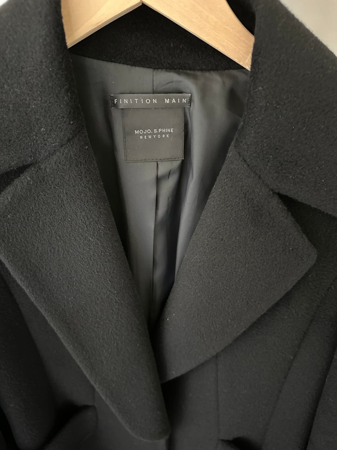 모조에스핀 울 코트(사이즈85) 상품이미지3