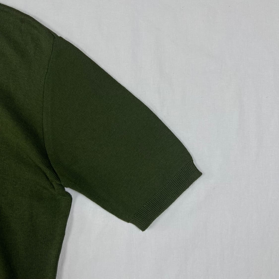 비비안웨스트우드 오브 로고 넥폴라 반팔 니트 상품이미지4