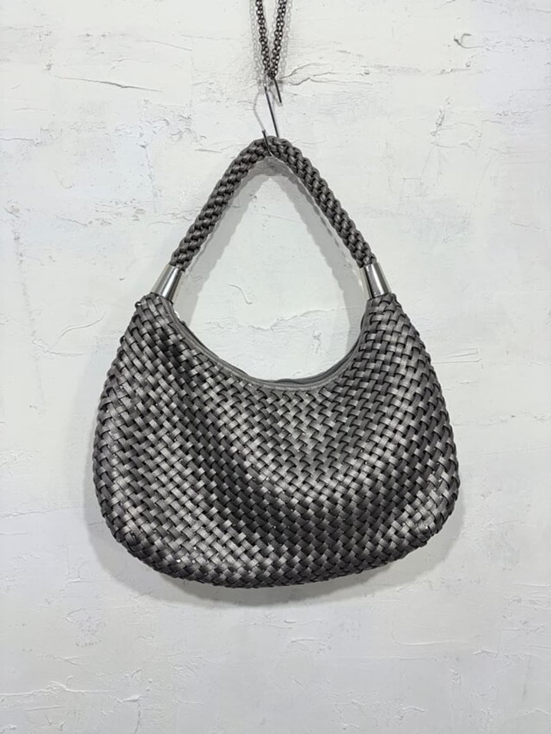 Y'SACCS Woven Metallic Hobo Bag -5 상품이미지1