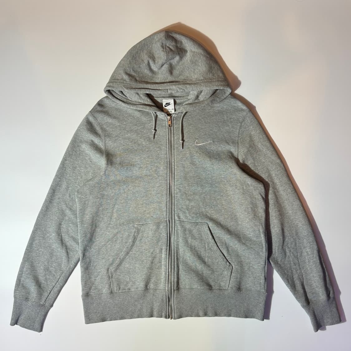 나이키 그레이 후드집업 상품이미지1