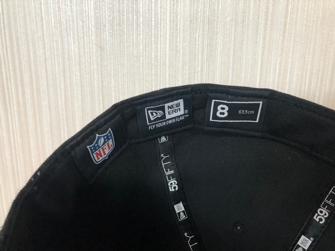 NFL 뉴에라 오클랜드레이더스 모자/캡 8(63.5cm) 빅사이즈 상품이미지10