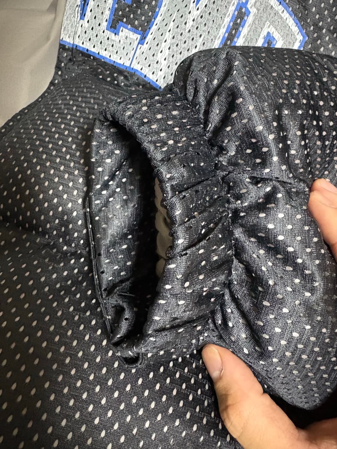 [패딩] 슈프림 메쉬 저지 퍼퍼 자켓 블랙 23SS xl 상품이미지5