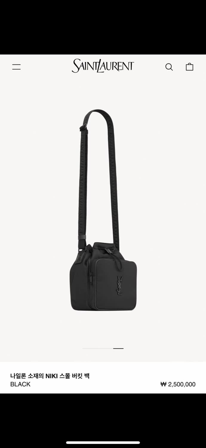 생로랑 니키 카메라백 상품이미지3