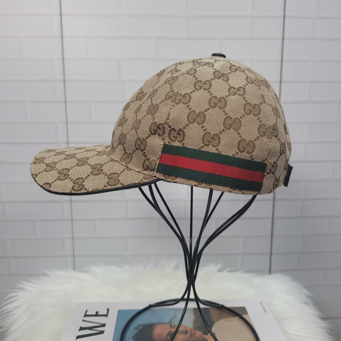 GUCCI 구찌 모자 볼캡 캡 58cm M 사이즈 상품이미지2
