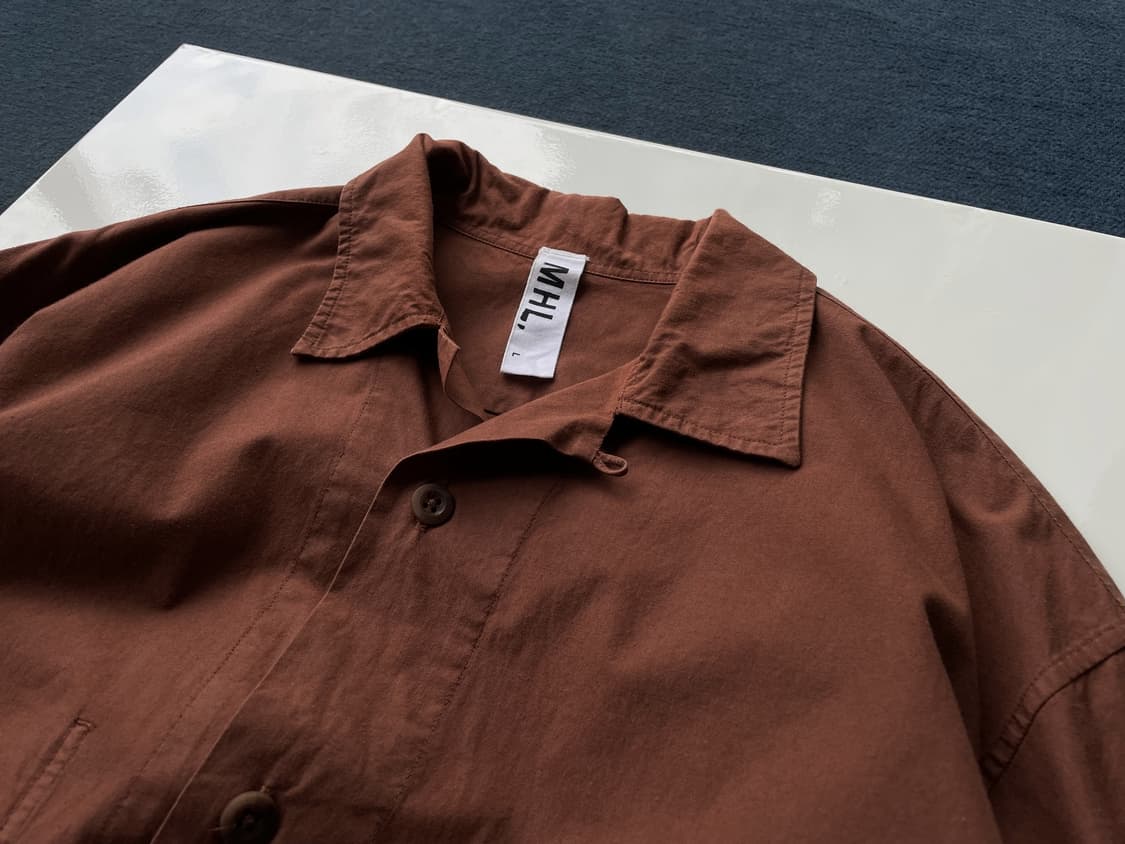 GARMENT DYE BASIC POPLIN SHIRT 상품이미지7