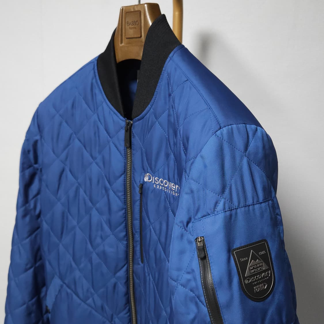 95 ) 디스커버리 남성 블루종 경량 패딩 자켓 상품이미지3
