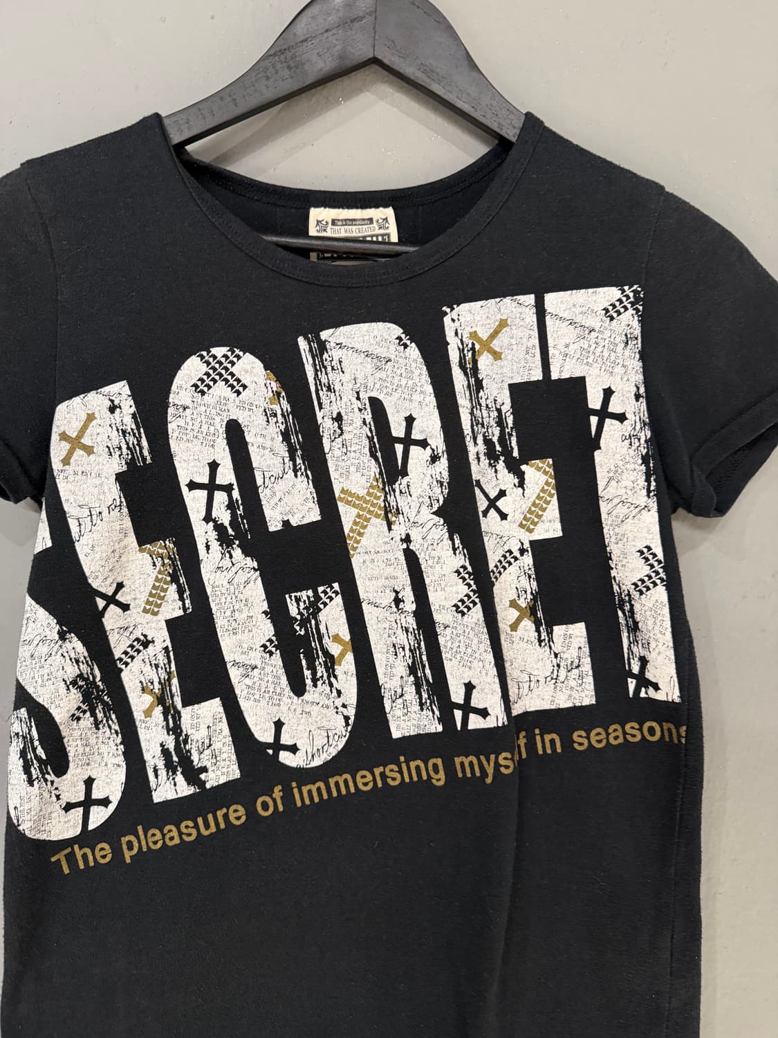 y2k & punk printing detail top 상품이미지6