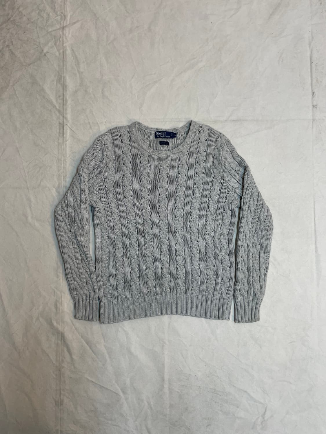 폴로 코튼 케이블니트 상품이미지1