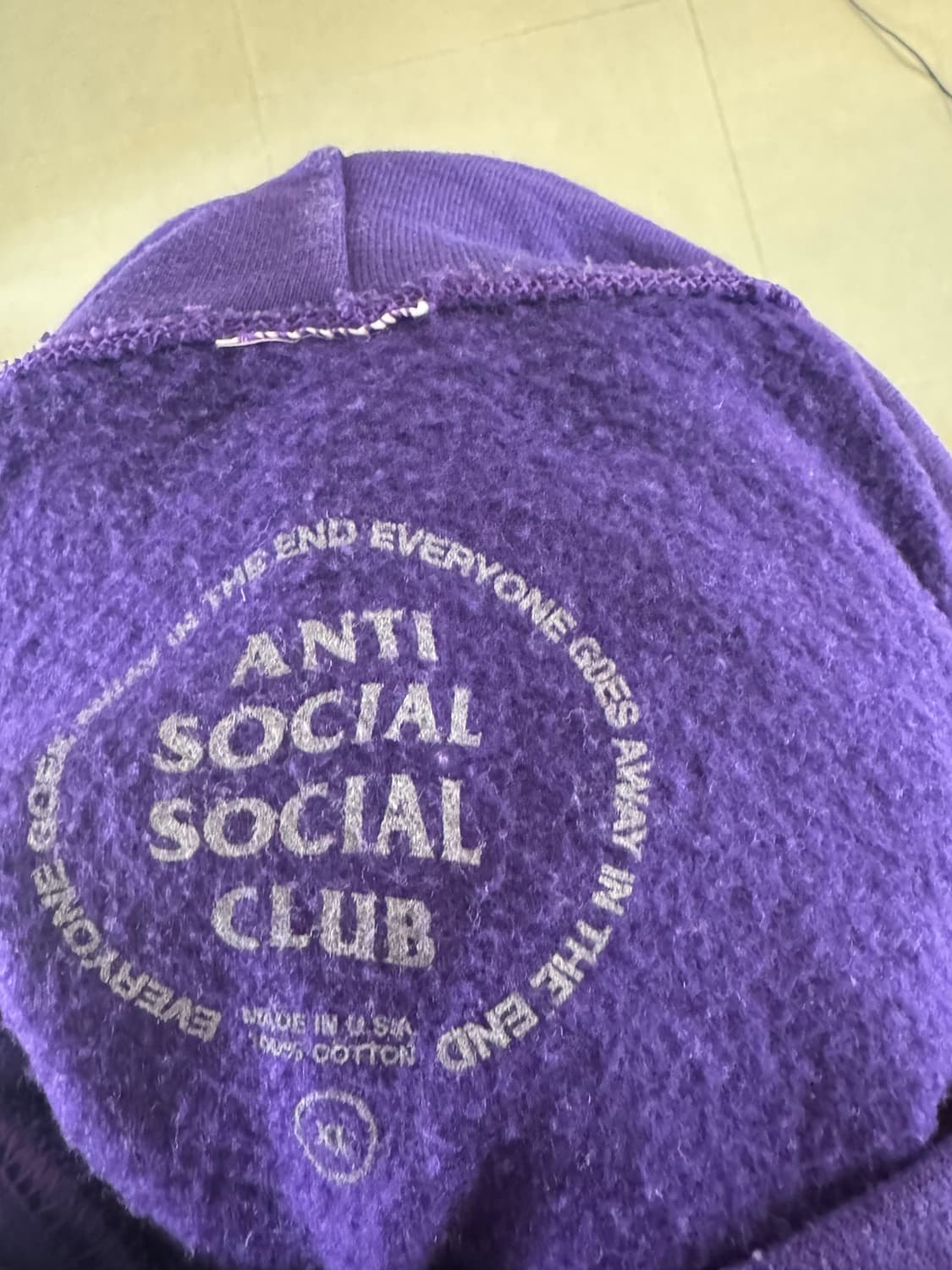 Anti Social Social Club 후트티 상품이미지3