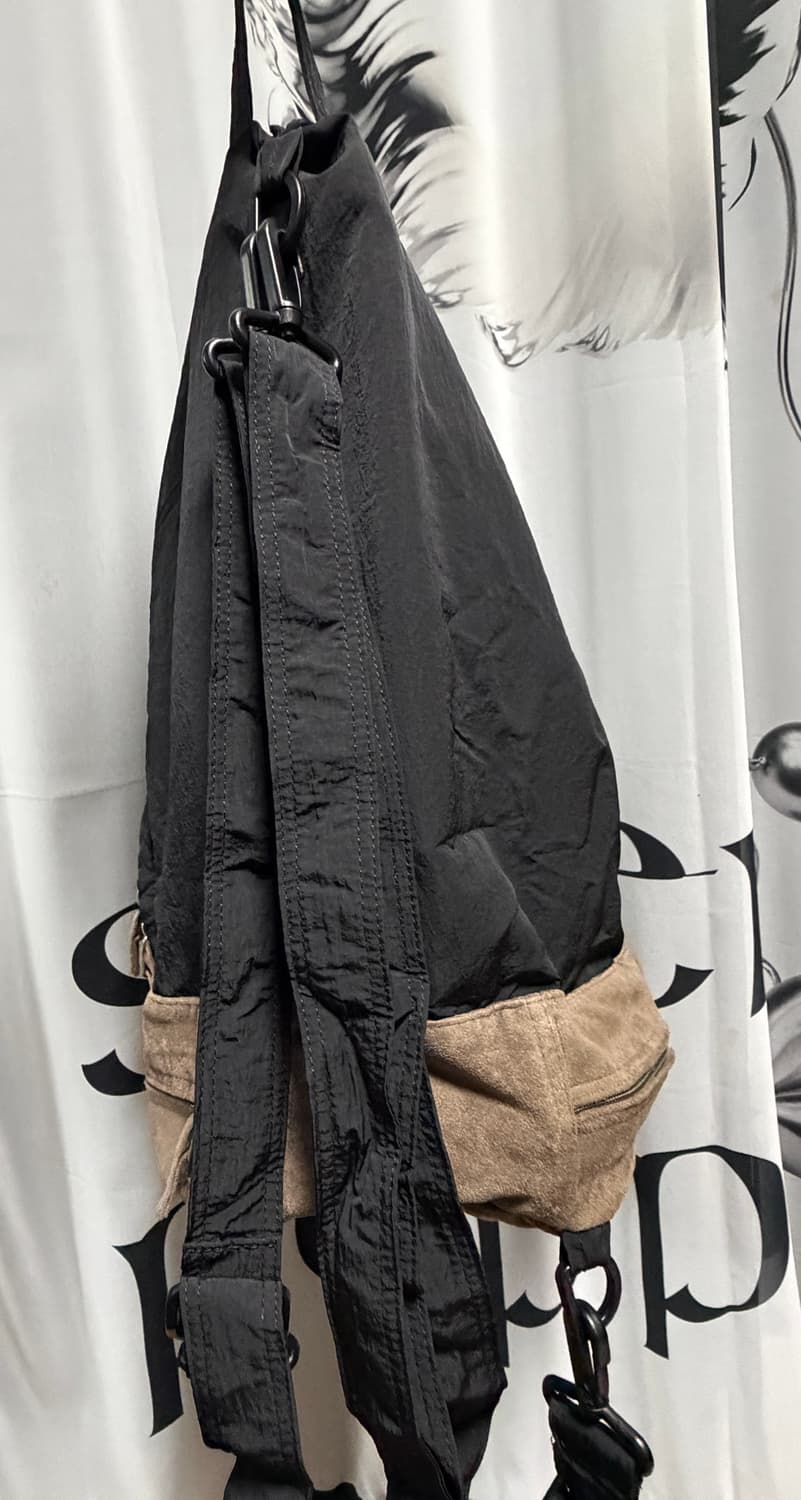 스컬프터  투웨이 버킷 메신저백 블랙 상품이미지4