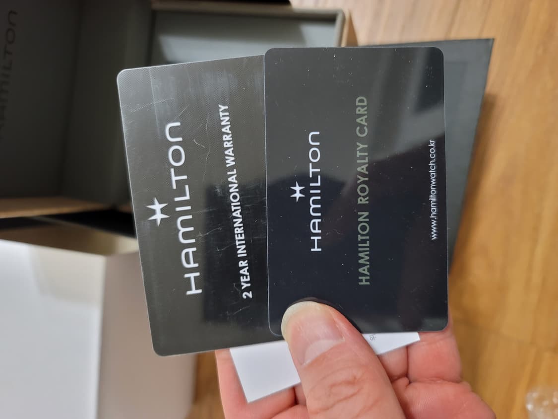 해밀턴 카키 필드 메카니컬 38mm 새제품 상품이미지3