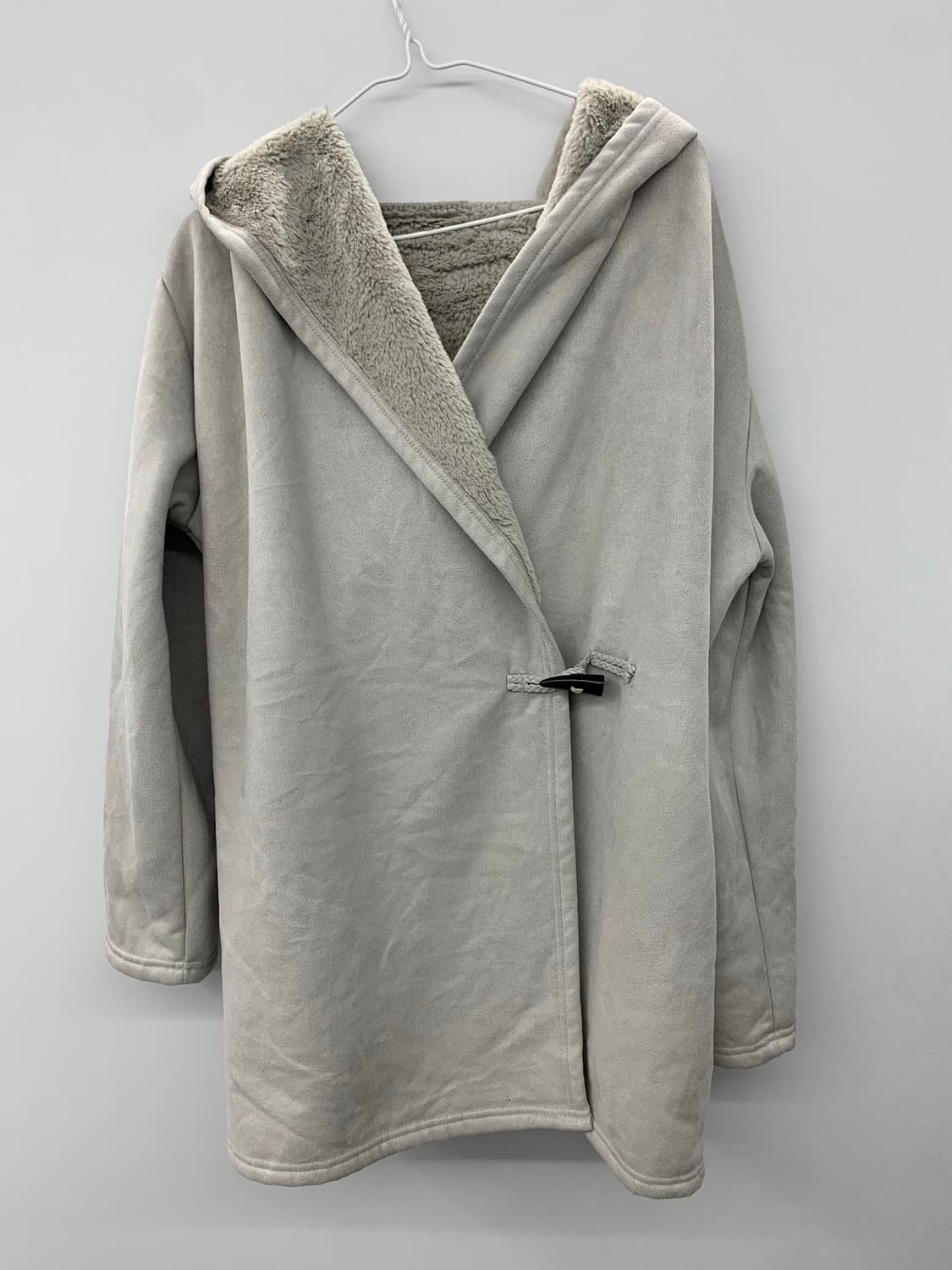 스웨이드 랩 코트 상품이미지6