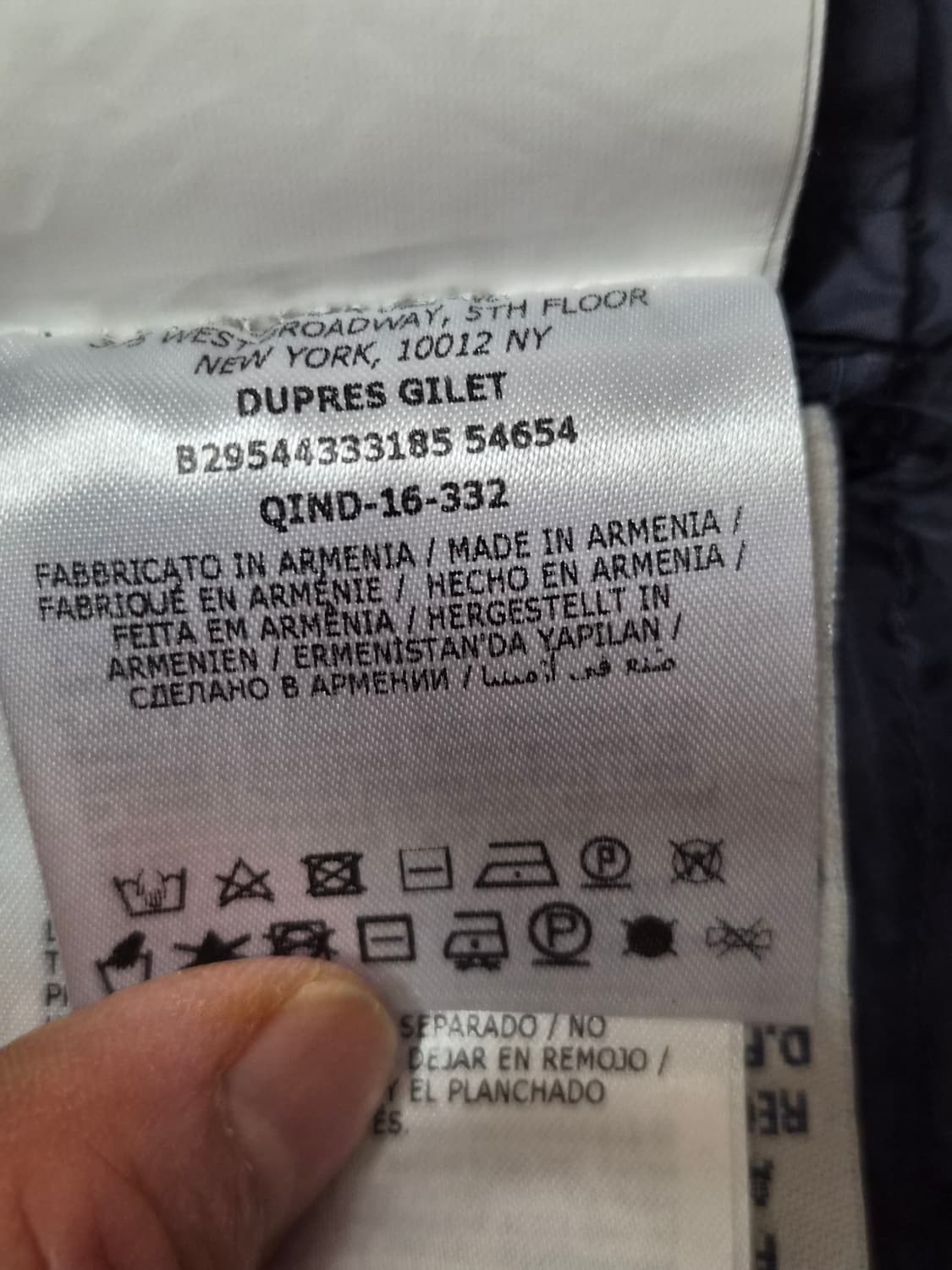 (정품) 몽클레어 패딩조끼 14Y (명품 여자 점퍼 자켓) 상품이미지5