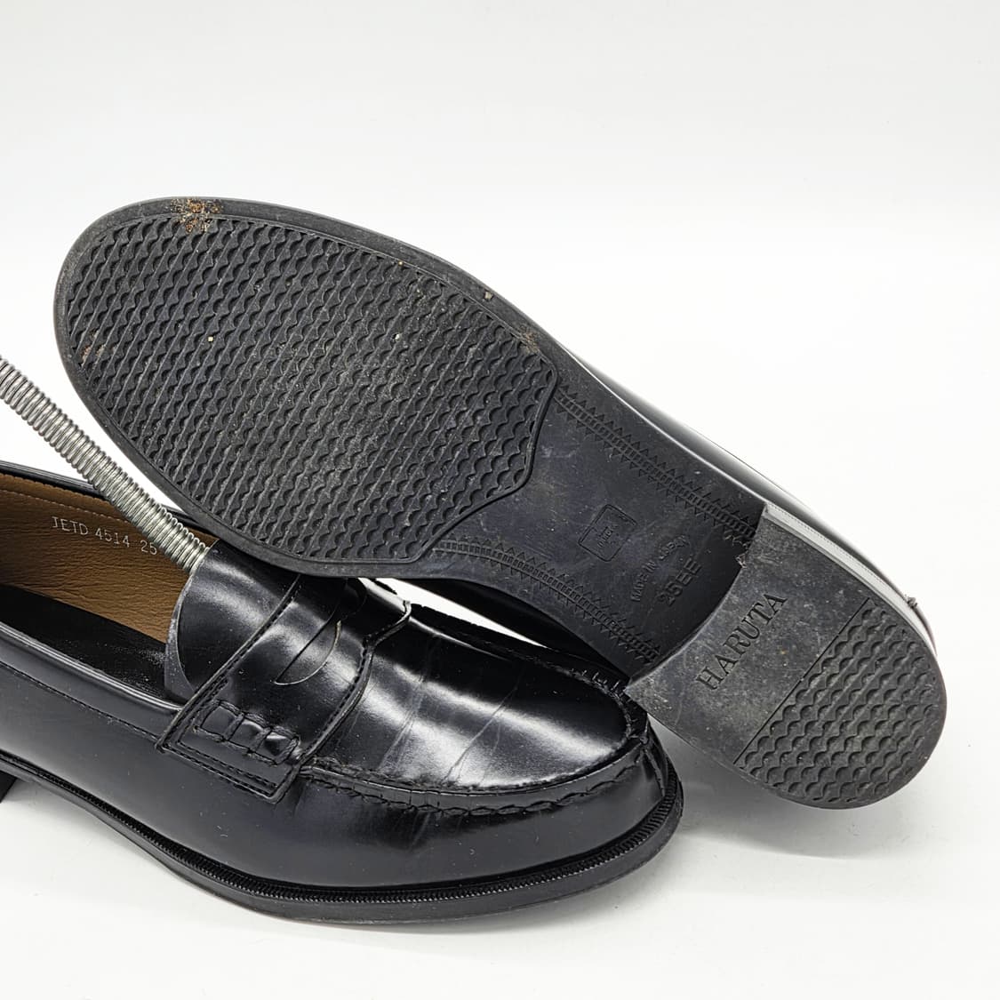  하루타 4514 우먼스 페니로퍼 블랙 (250)  상품이미지3