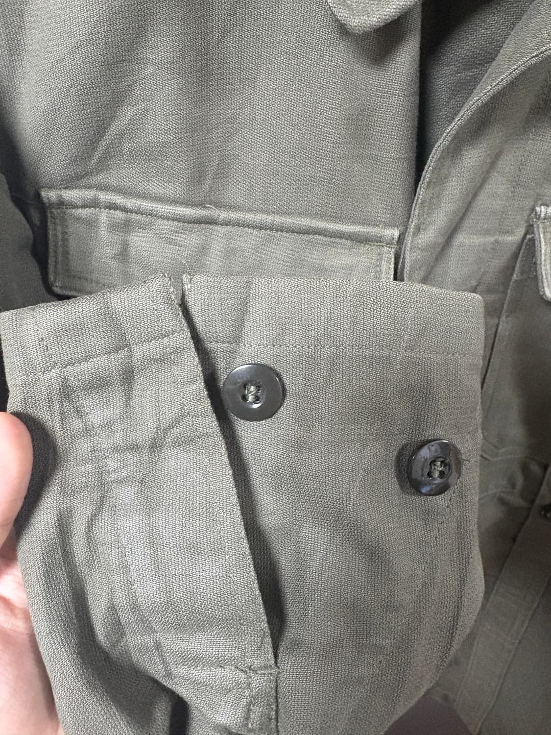 [Military] 80's 독일군 몰스킨 필드 재킷 - 1size 상품이미지10