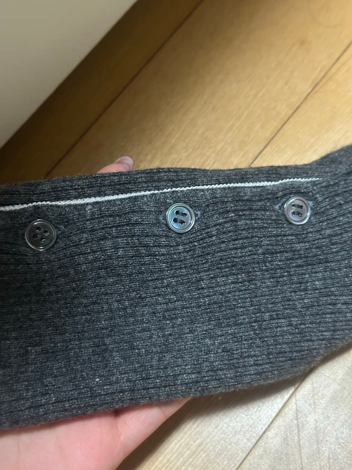 톰브라운 캐시미어 가디건 42 상품이미지6