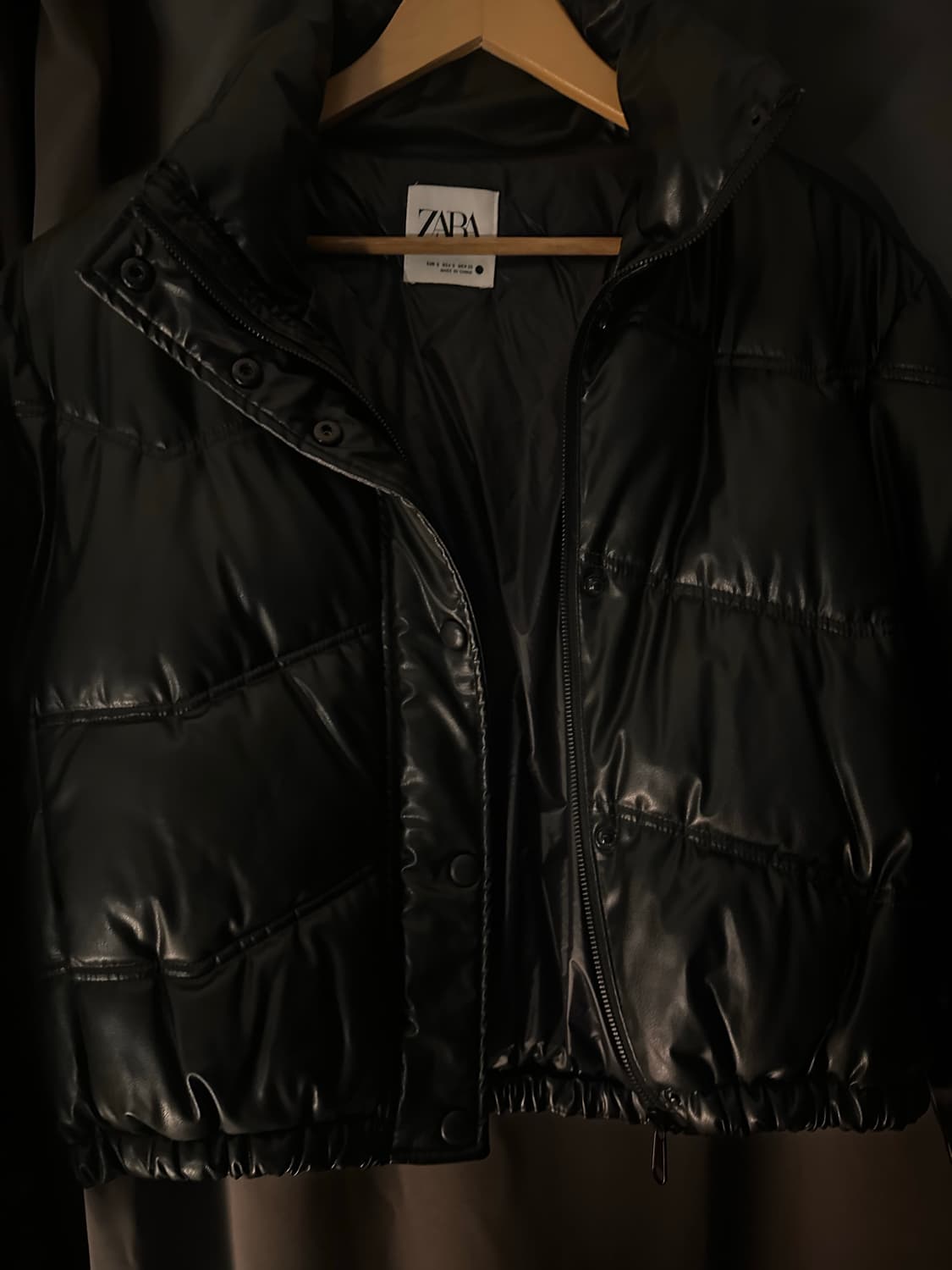 Zara 가죽패딩 상품이미지2