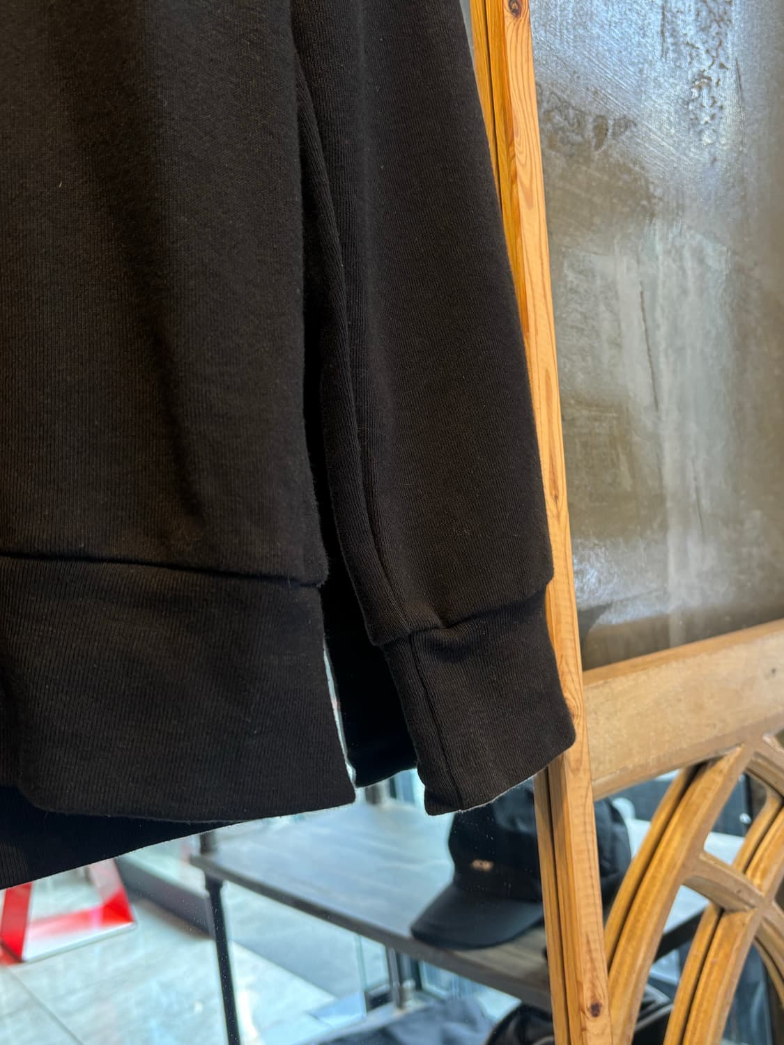 아디다스 블랙 맨투맨 S 상품이미지3