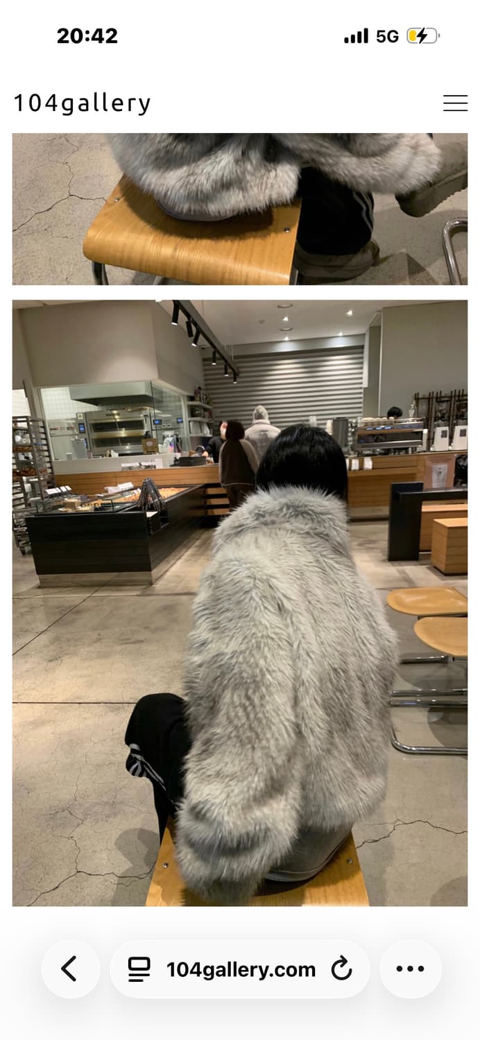 포르테나 104갤러리 퍼자켓 상품이미지3