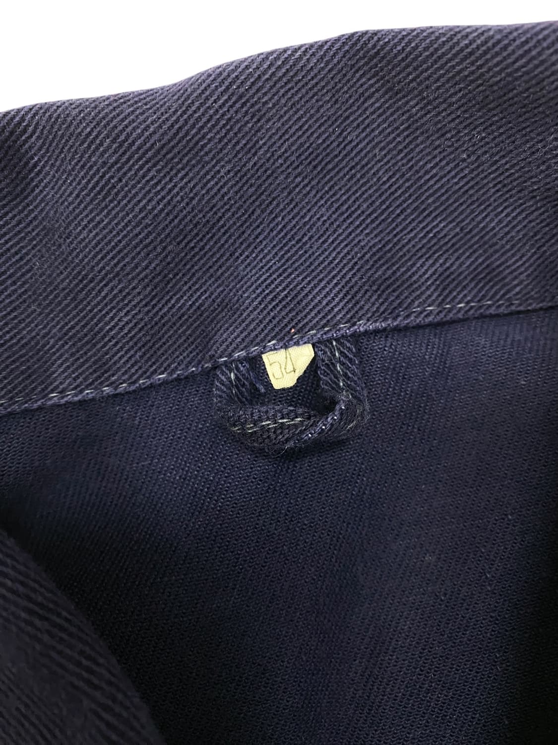 빈티지 트윌 코튼 유러피안 워크 자켓 상품이미지8