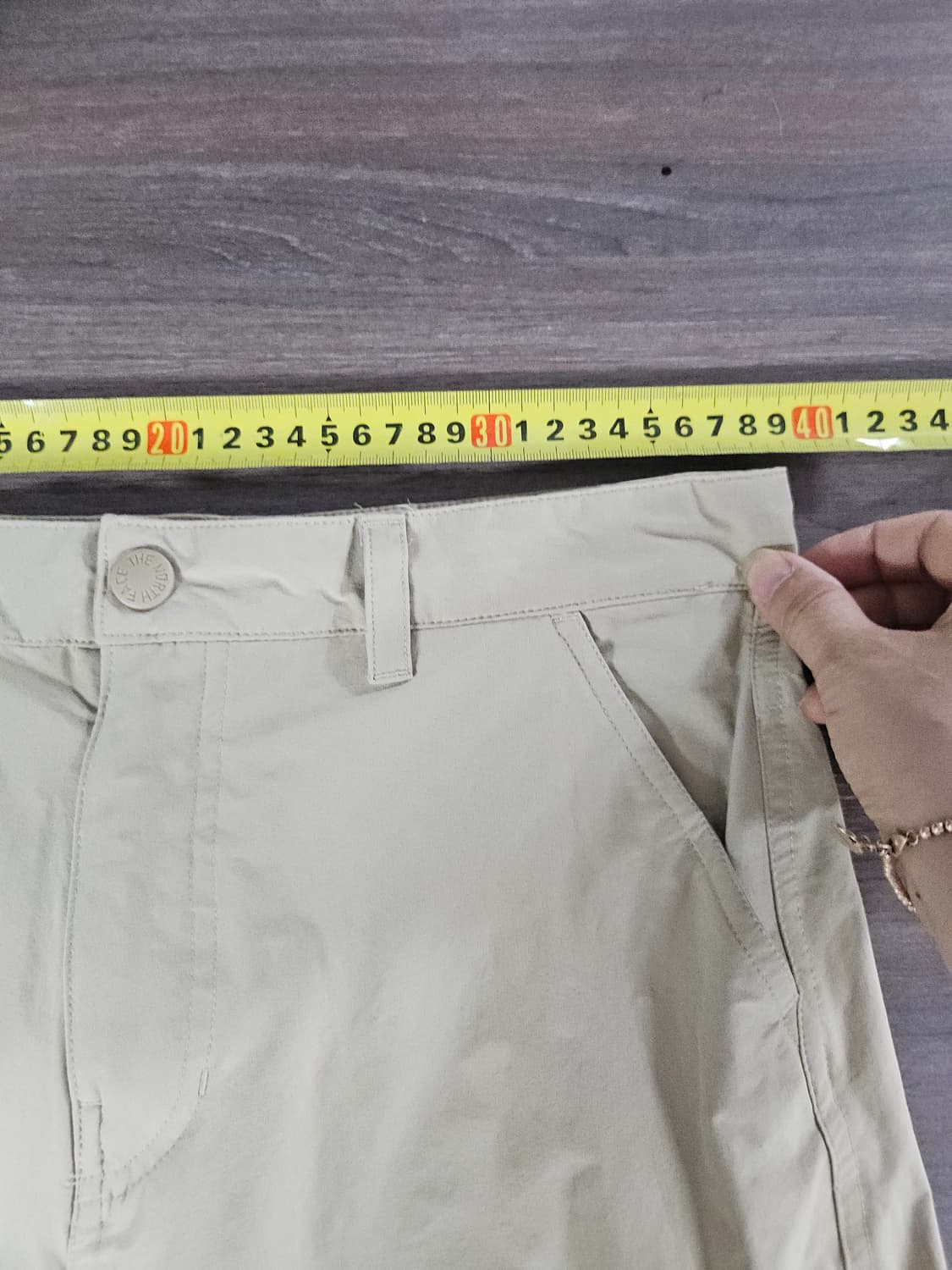 노스페이스 베이지색 바지 스판 XL 상품이미지7