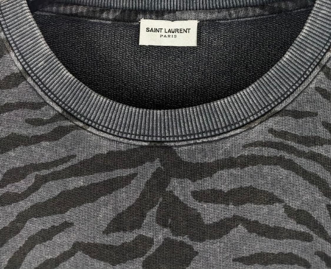 생로랑 FW2019 호랑이 프린트 스웨트셔츠 상품이미지5