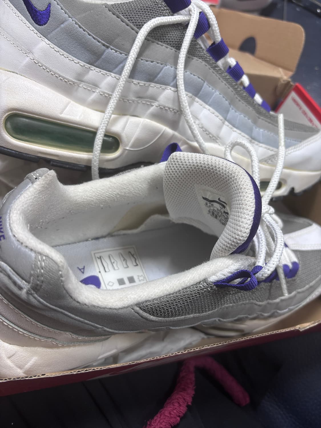 나이키 에어맥스95 보라메쉬 2018 상품이미지6