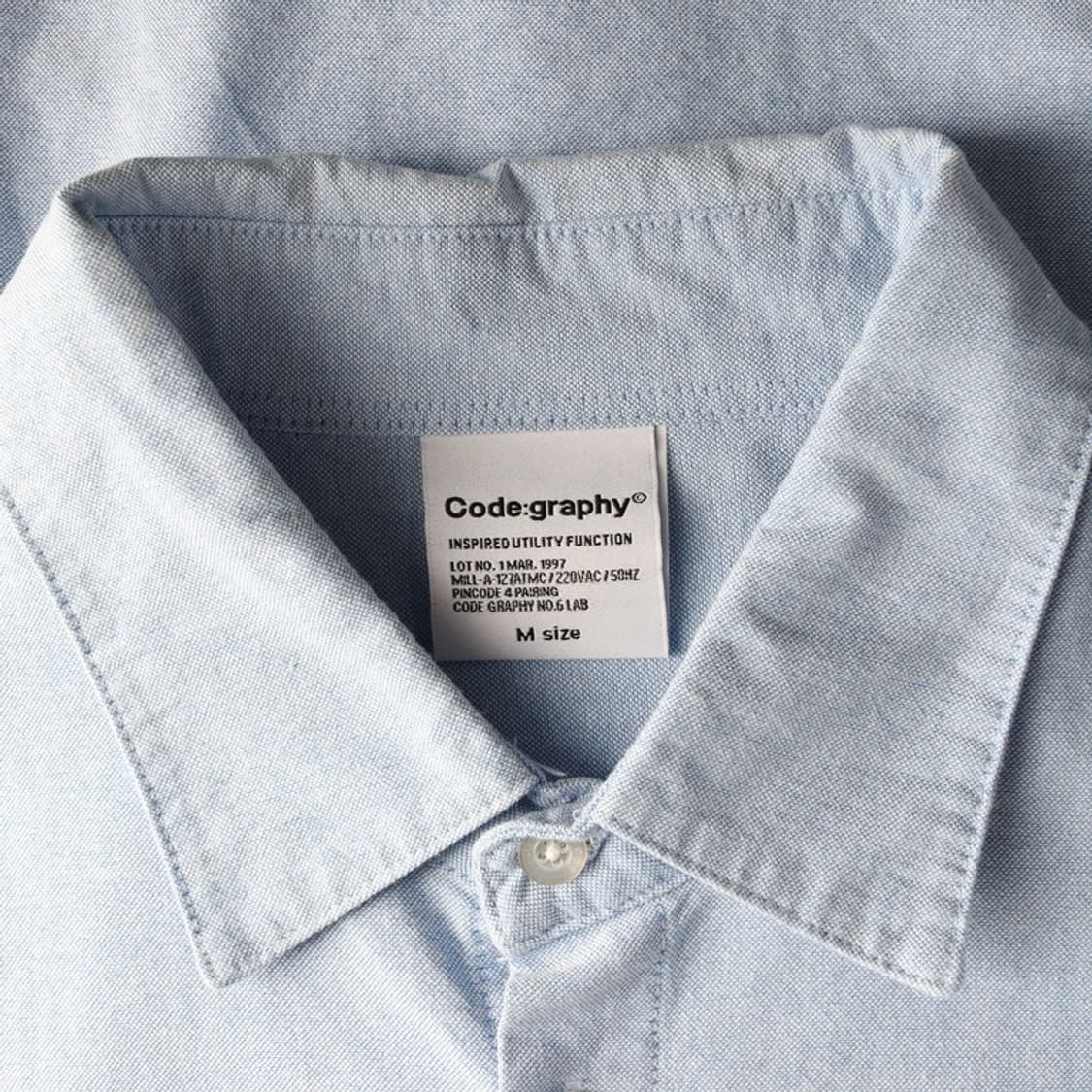 코드그라피 셔츠 M 상품이미지5