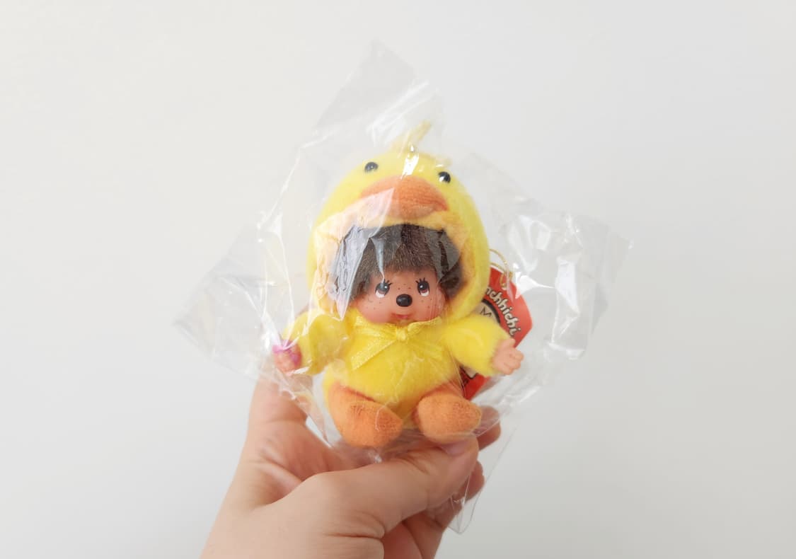 택 있음) 고전 몬치치 병아리 미니키링 상품이미지2