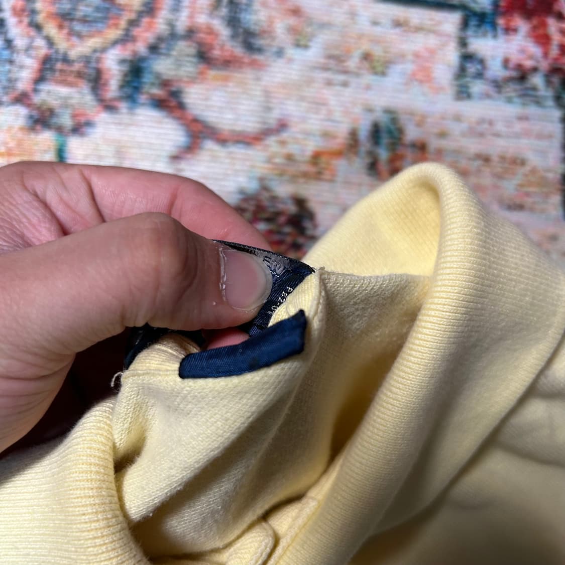 [XXL] 폴로 랄프로렌 옐로우 카라 반팔 상품이미지4