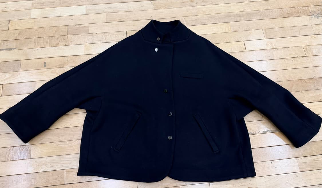 FUMITO GANRYU 블랙 블레이저 사이즈 2 상품이미지3