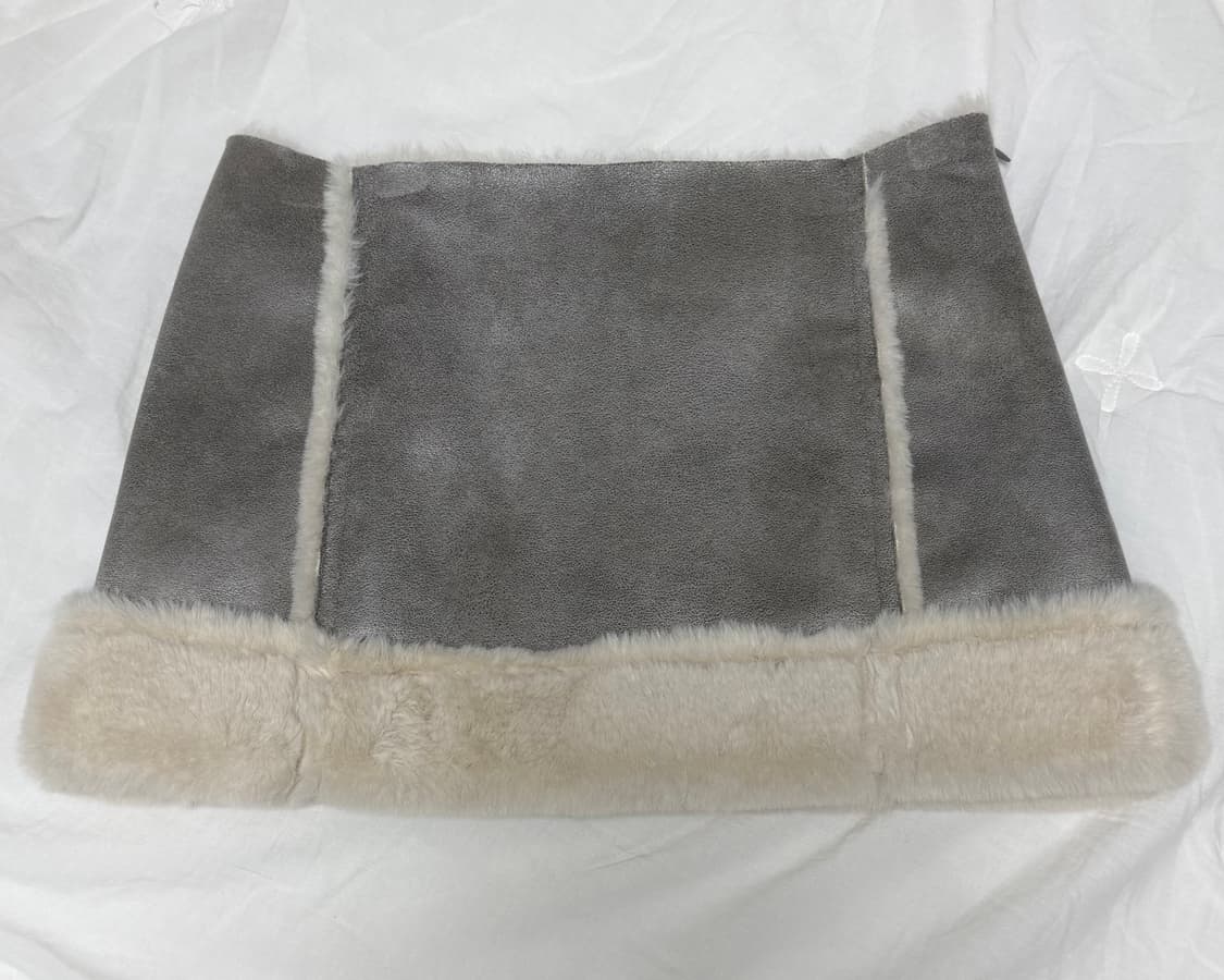 2000아카이브스 Foxy Fur Mustang Skirt 무스탕 스커트 상품이미지5