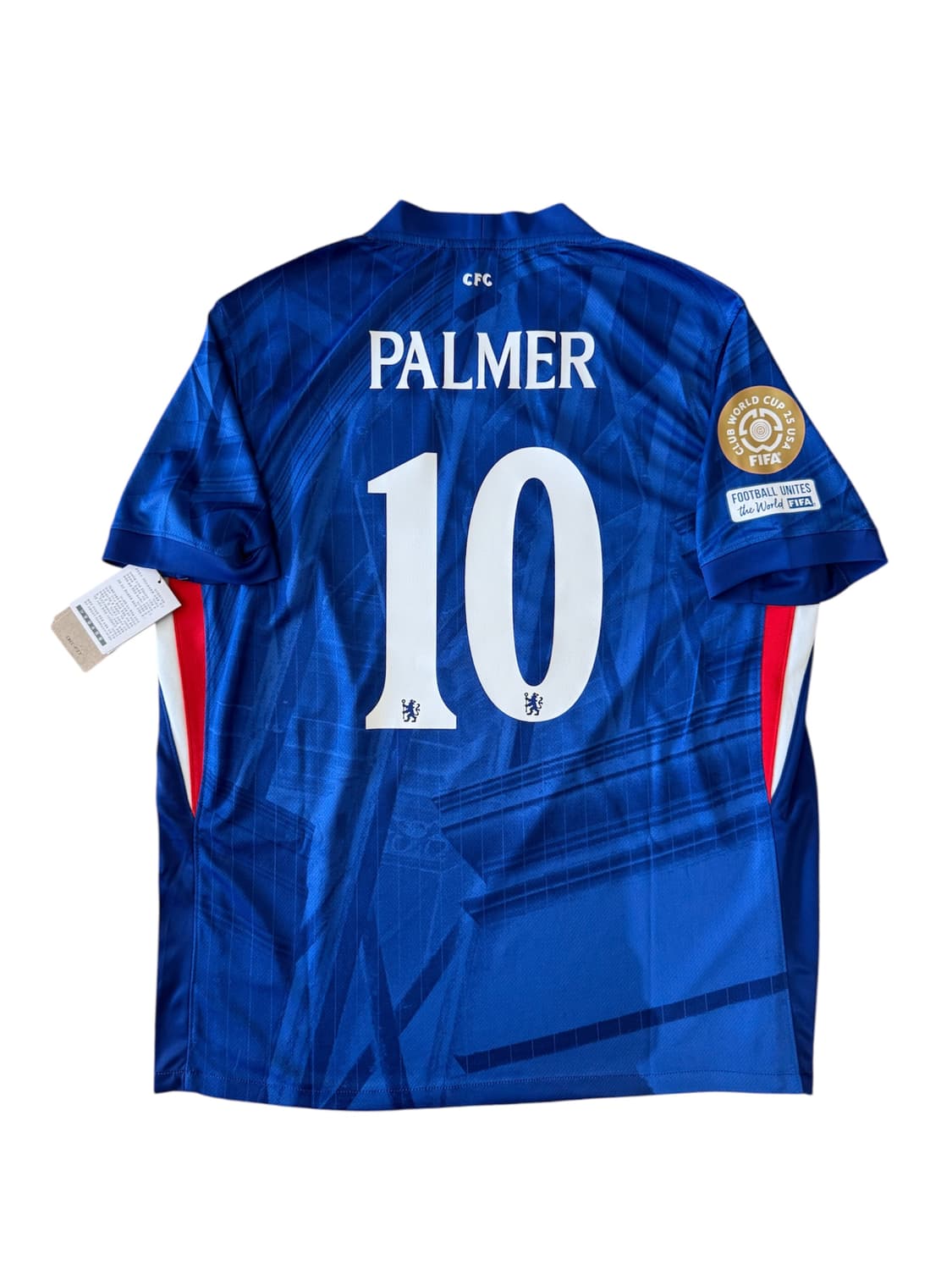 [해외XL]25-26 첼시 홈 파머 클월결승 유니폼 상품이미지2