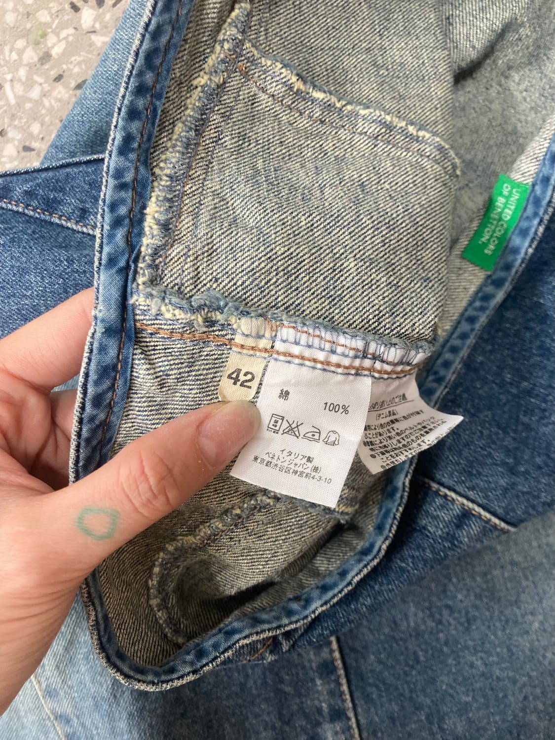 united colors of benetton 청치마 상품이미지7