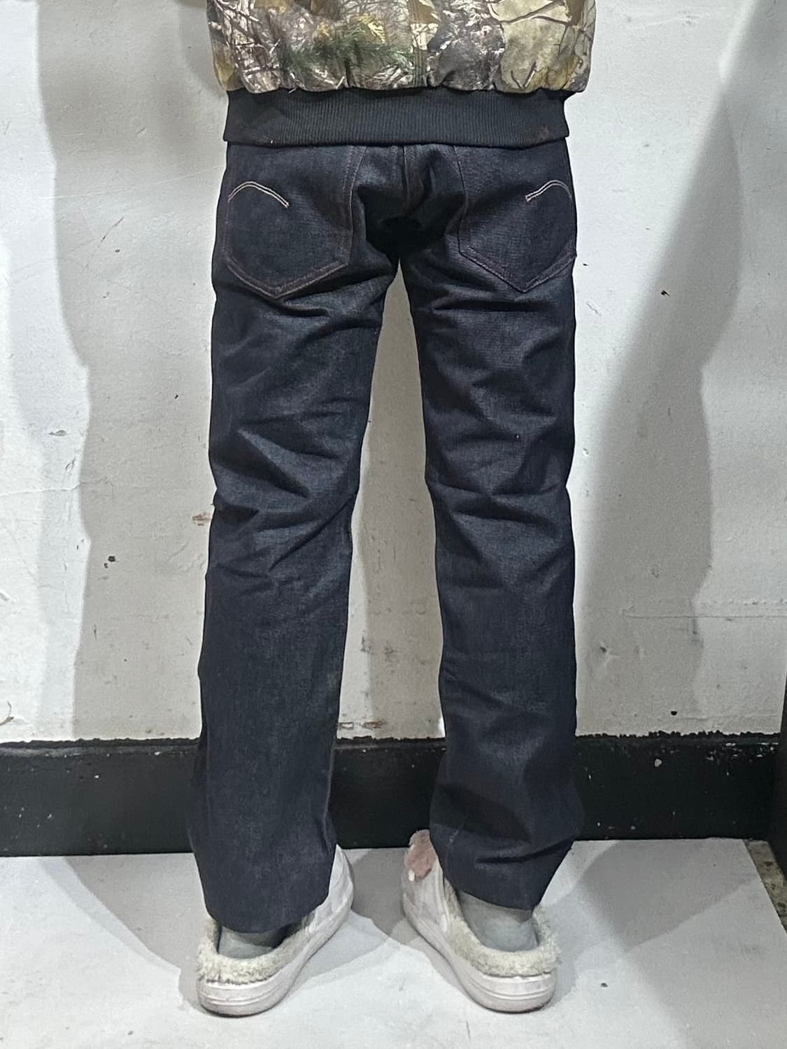 빈티지 g-star 진청 힙합 새깅 데님 팬츠 청바지 상품이미지3