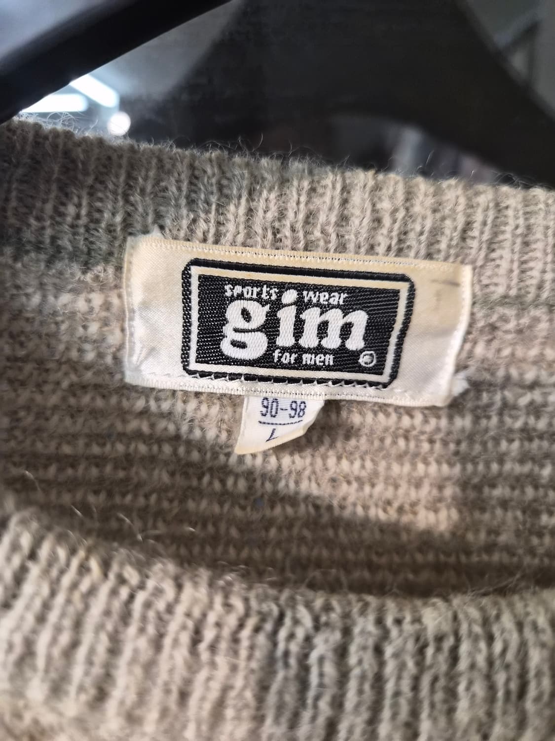 L) gim jpn 빈티지 니트 팝니다 상품이미지3