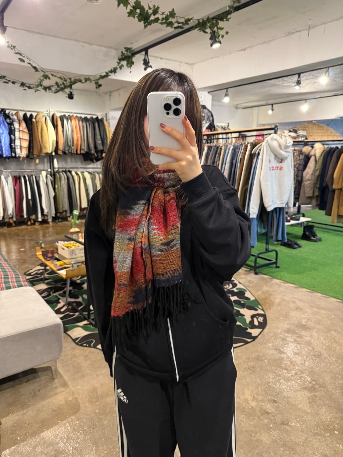 이탈리아 메이드 나바호(Navajo) 패턴 머플러&숄 상품이미지8