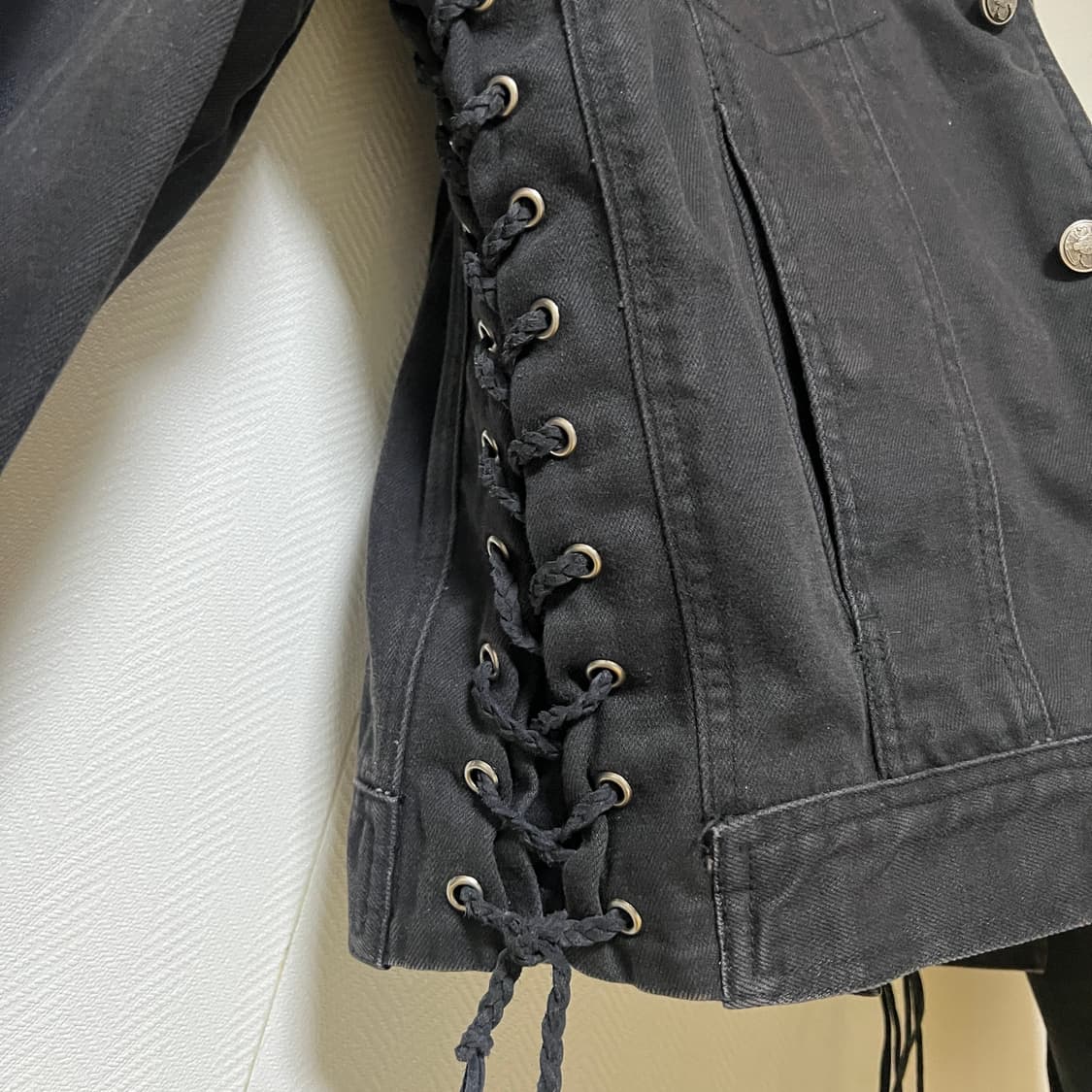 할리데이비슨 블랙 데님 자켓 상품이미지4