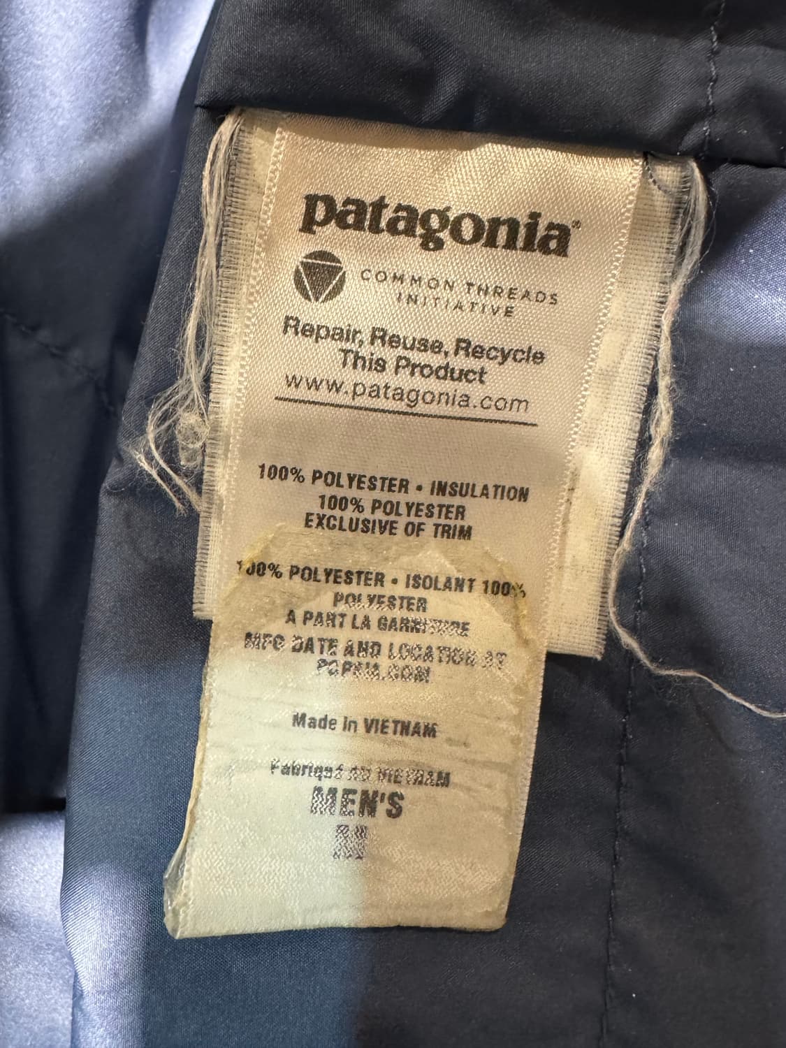 파타고니아 멘즈 경량 패딩 자켓 상품이미지6