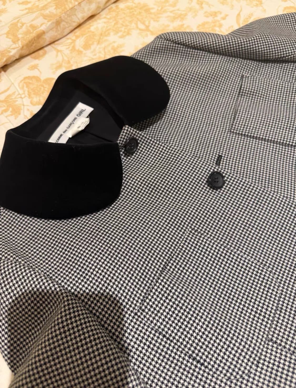 꼼데가르송 걸 울 자켓 M 상품이미지8