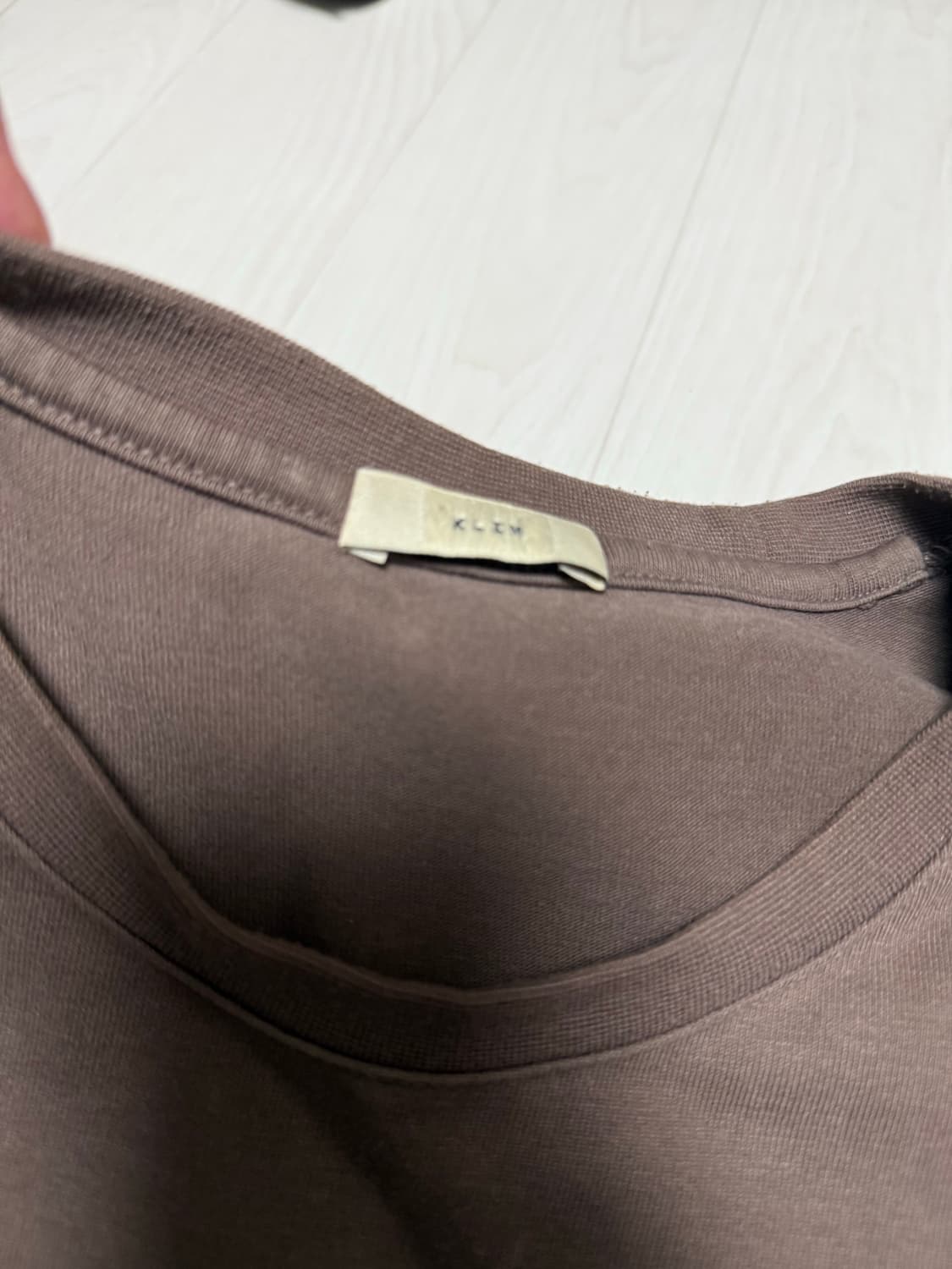 [판매] (size4) xlim Ep.5 synopsis 반팔 브라운 상품이미지4