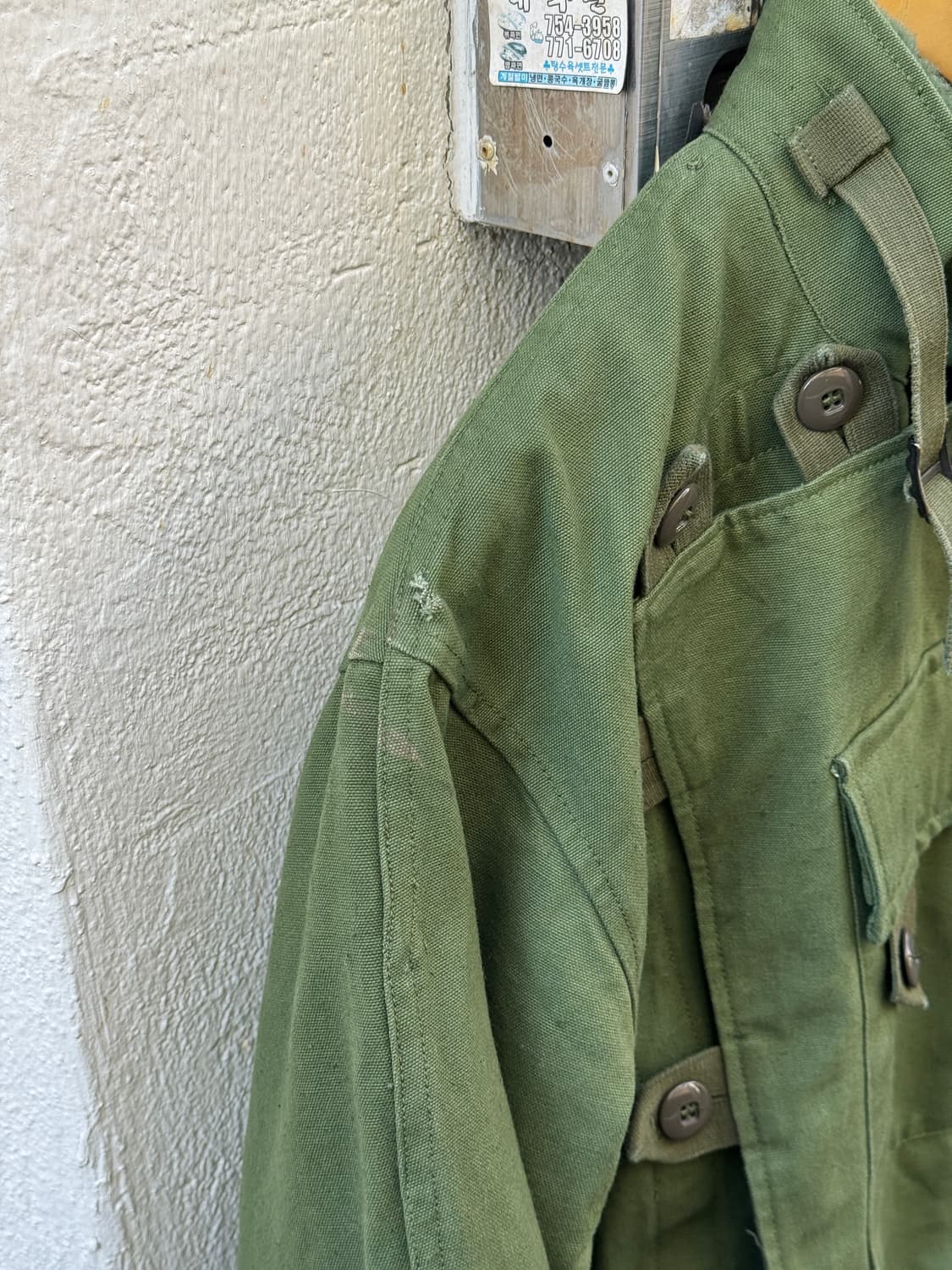 레어) 1961 스웨덴군 모터사이클 자켓 (54) 상품이미지4