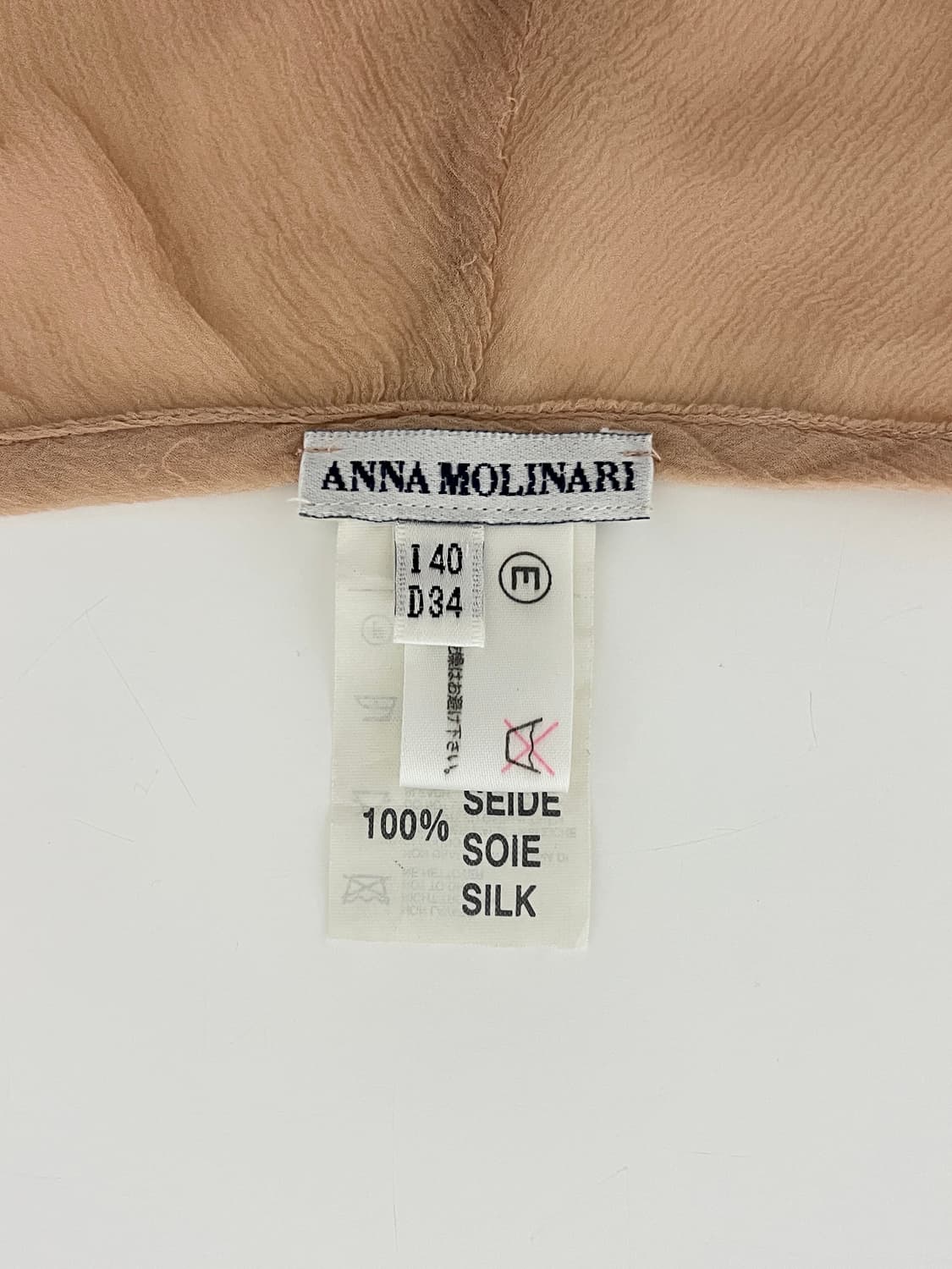 Anna molinari flower corsage silk sk 상품이미지5